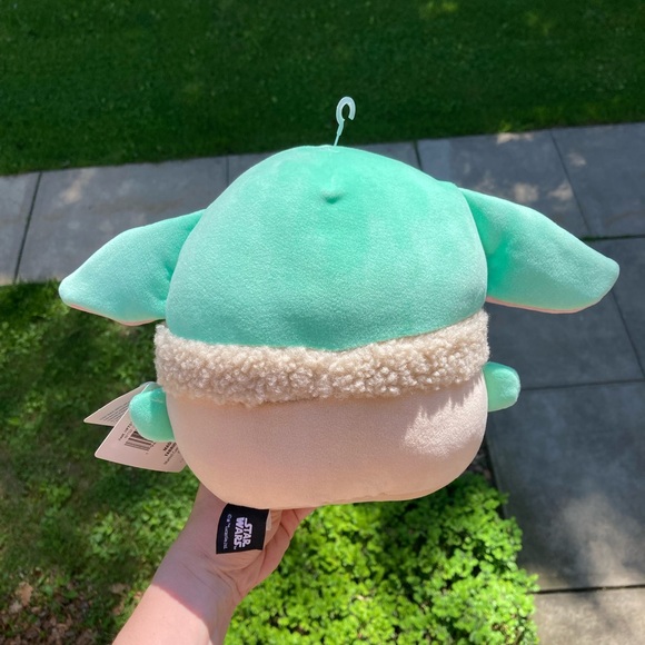 Star Wars Grogu Cuutopia Baby Yoda Squishy Plush Stuffed Animal Toy - Picture 10 of 14